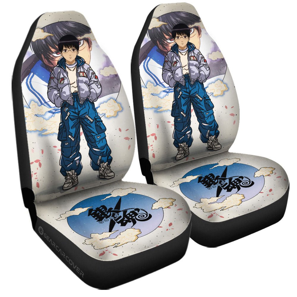 Shinpachi Shimura Car Seat Covers Anime Collection - Gearcarcover - 3