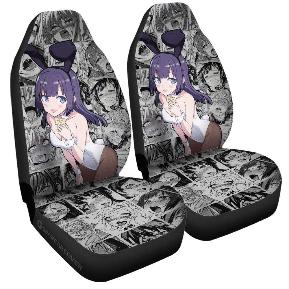 Shoko Makinohara Car Seat Covers Custom Bunny Girl Senpai Car Accessories - Gearcarcover - 3