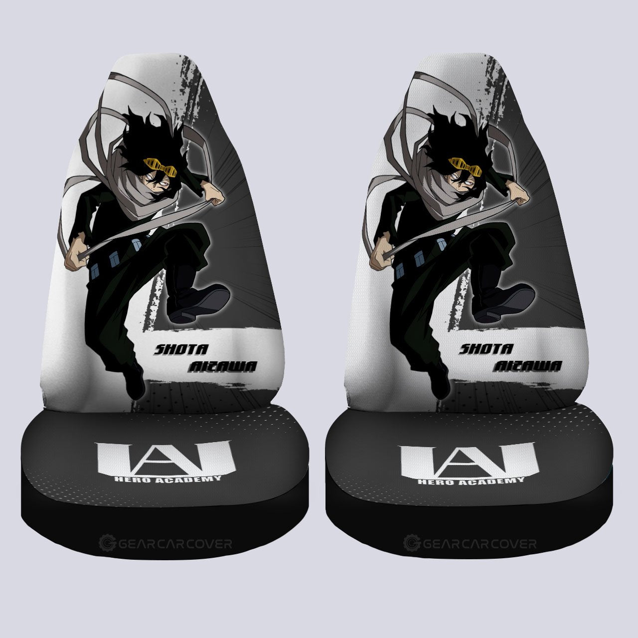 Shota Aizawa Car Seat Covers Custom For Fans - Gearcarcover - 4