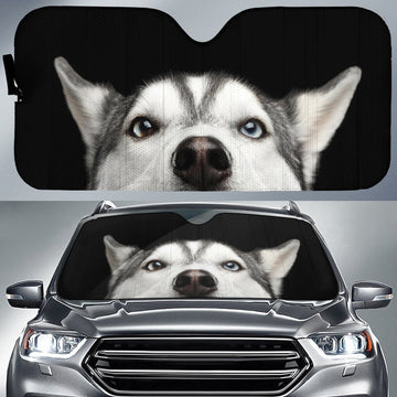 Siberian Husky Car Sunshade Custom Car Accessories - Gearcarcover - 1
