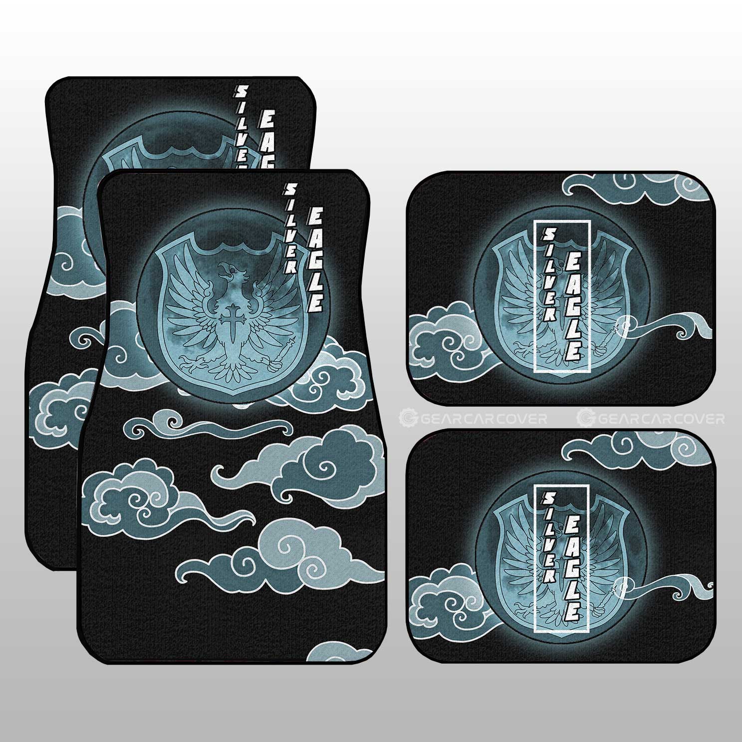 Silver Eagle Car Floor Mats Custom Car Accessories - Gearcarcover - 1