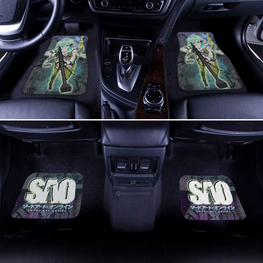 Sinon Car Floor Mats Custom Manga Galaxy Style - Gearcarcover - 3