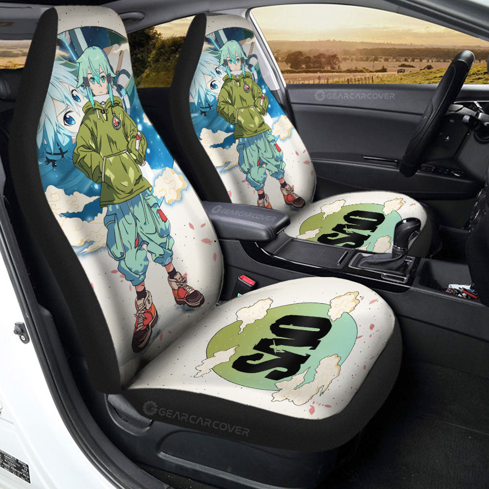 Sinon Car Seat Covers Anime Collection - Gearcarcover - 2