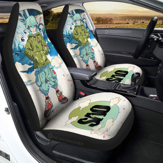 Sinon Car Seat Covers Anime Collection - Gearcarcover - 2