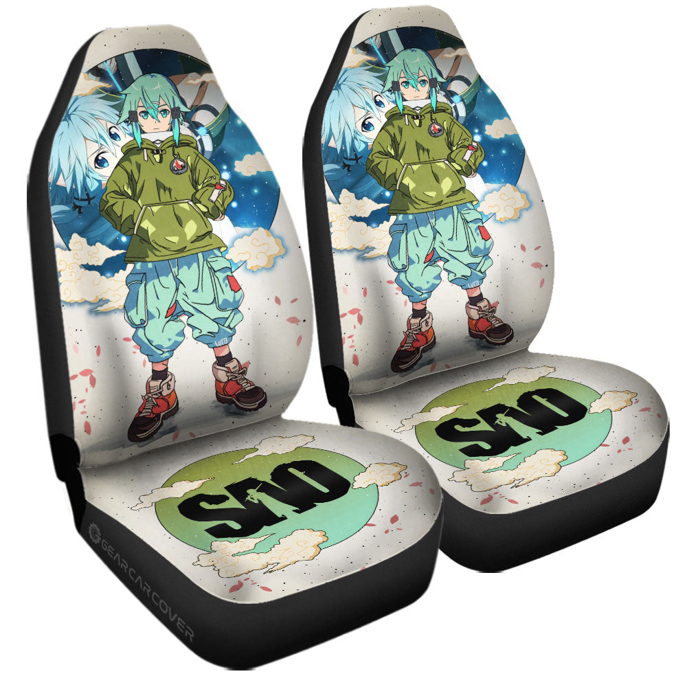 Sinon Car Seat Covers Anime Collection - Gearcarcover - 3