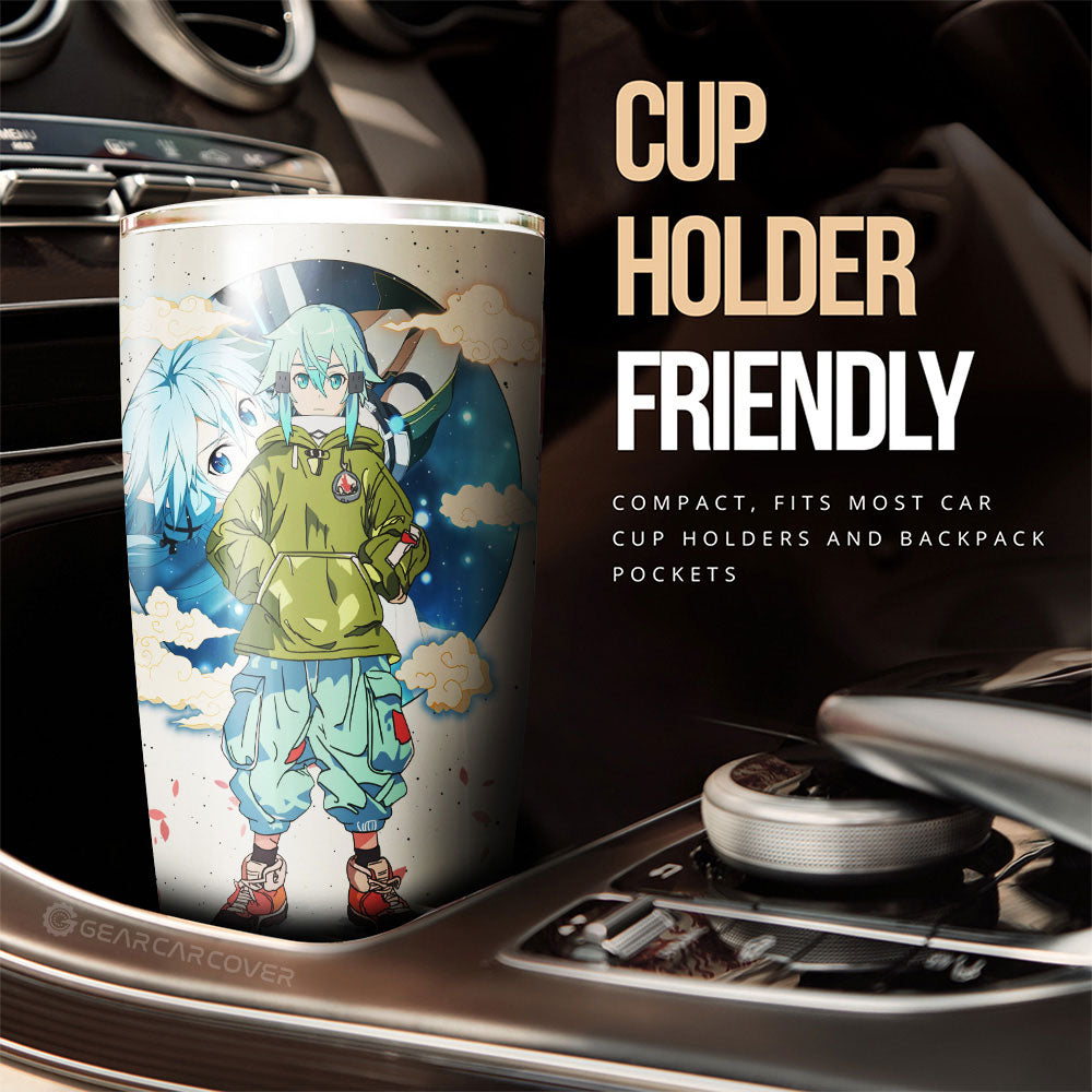 Sinon Tumbler Cup Anime Collection - Gearcarcover - 3
