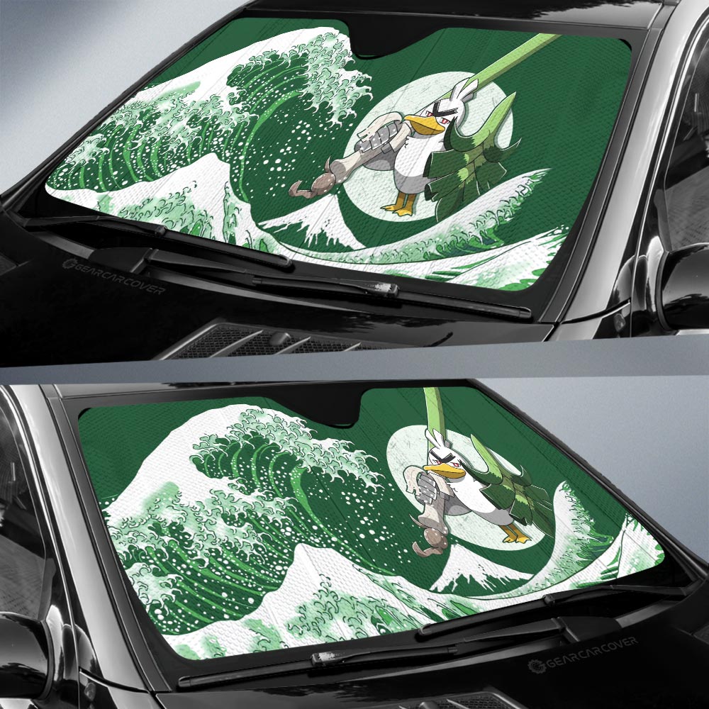 Sirfetch'd Car Sunshade Custom Pokemon Car Accessories - Gearcarcover - 2