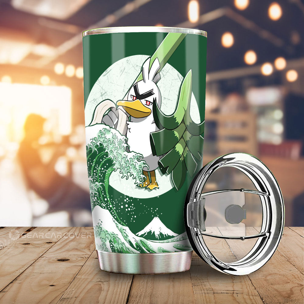 Sirfetch'd Tumbler Cup Custom Pokemon Car Accessories - Gearcarcover - 1