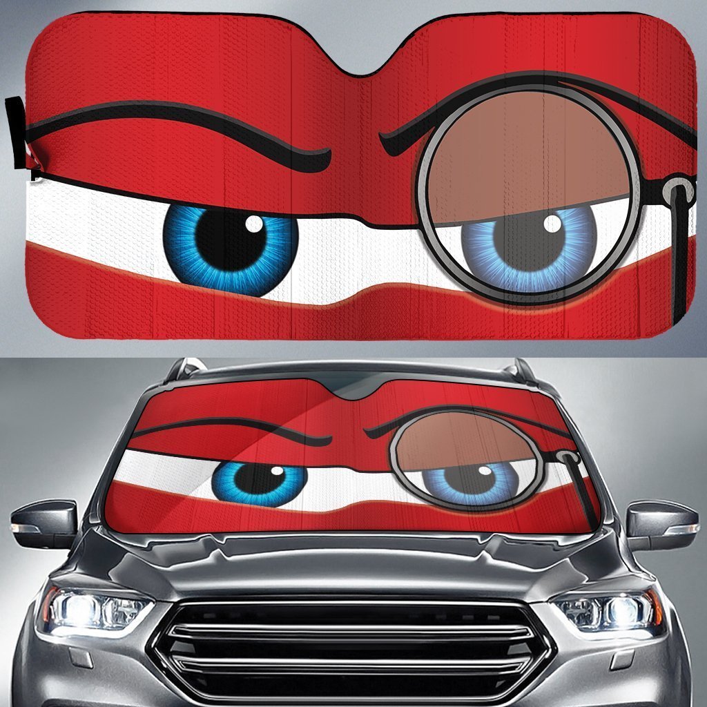 Snooty Monocle Car Eyes Sun Shade Custom Car Accessories - Gearcarcover - 1