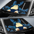 Snorlax Car Sunshade Custom Anime Car Accessories - Gearcarcover - 2