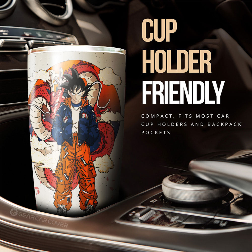 Son Goku Tumbler Cup Anime Collection - Gearcarcover - 3