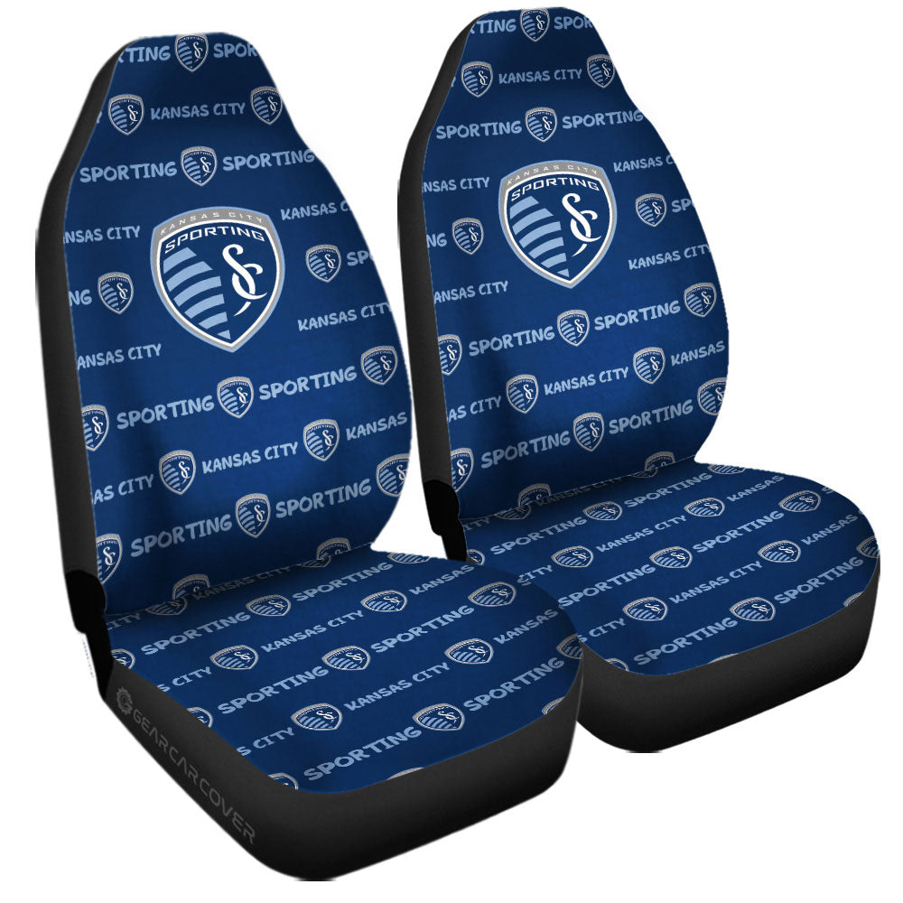 Sporting Kansas City Car Seat Covers Sporty Team Collection - Gearcarcover - 3