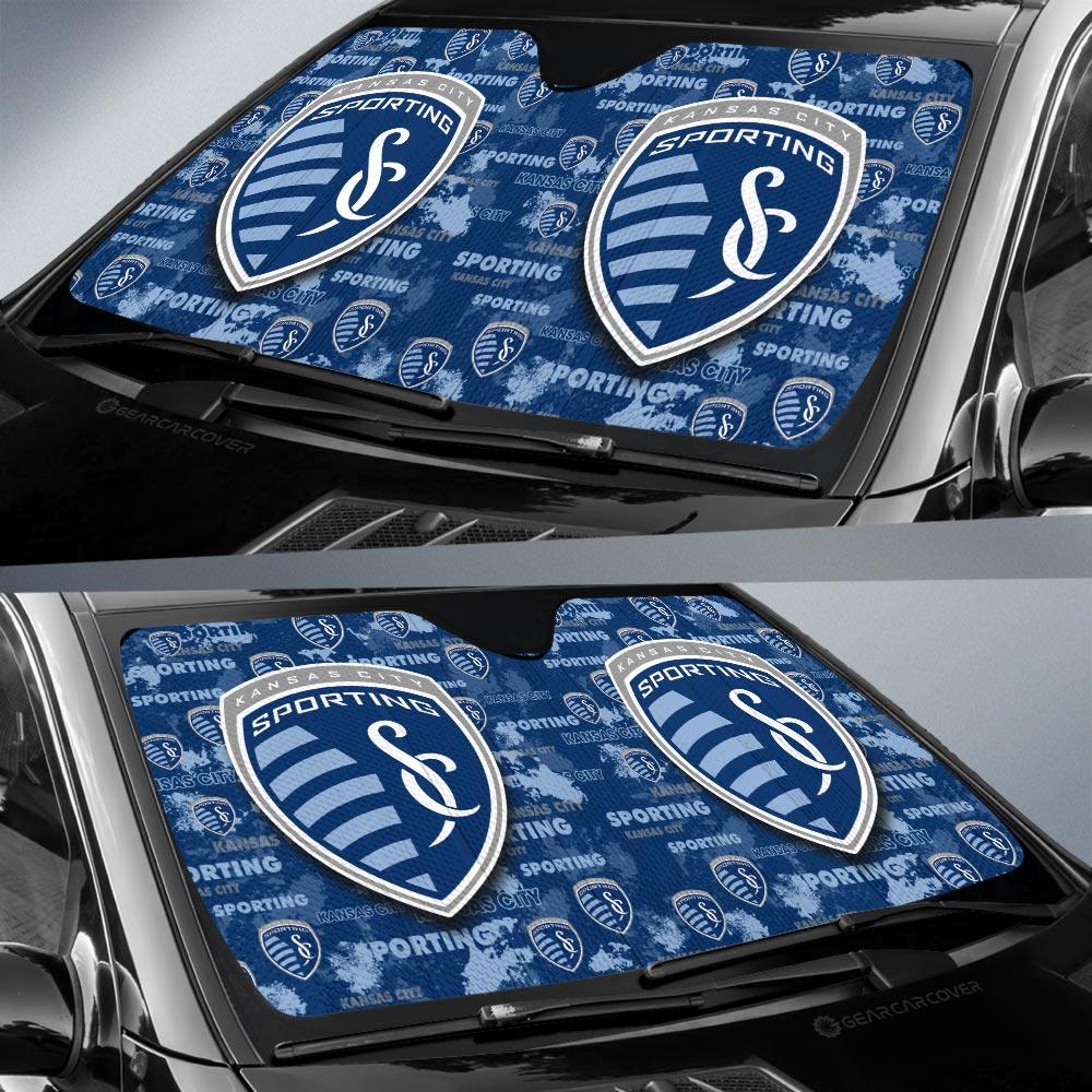 Sporting Kansas City Car Sunshade Custom Car Accessories - Gearcarcover - 2