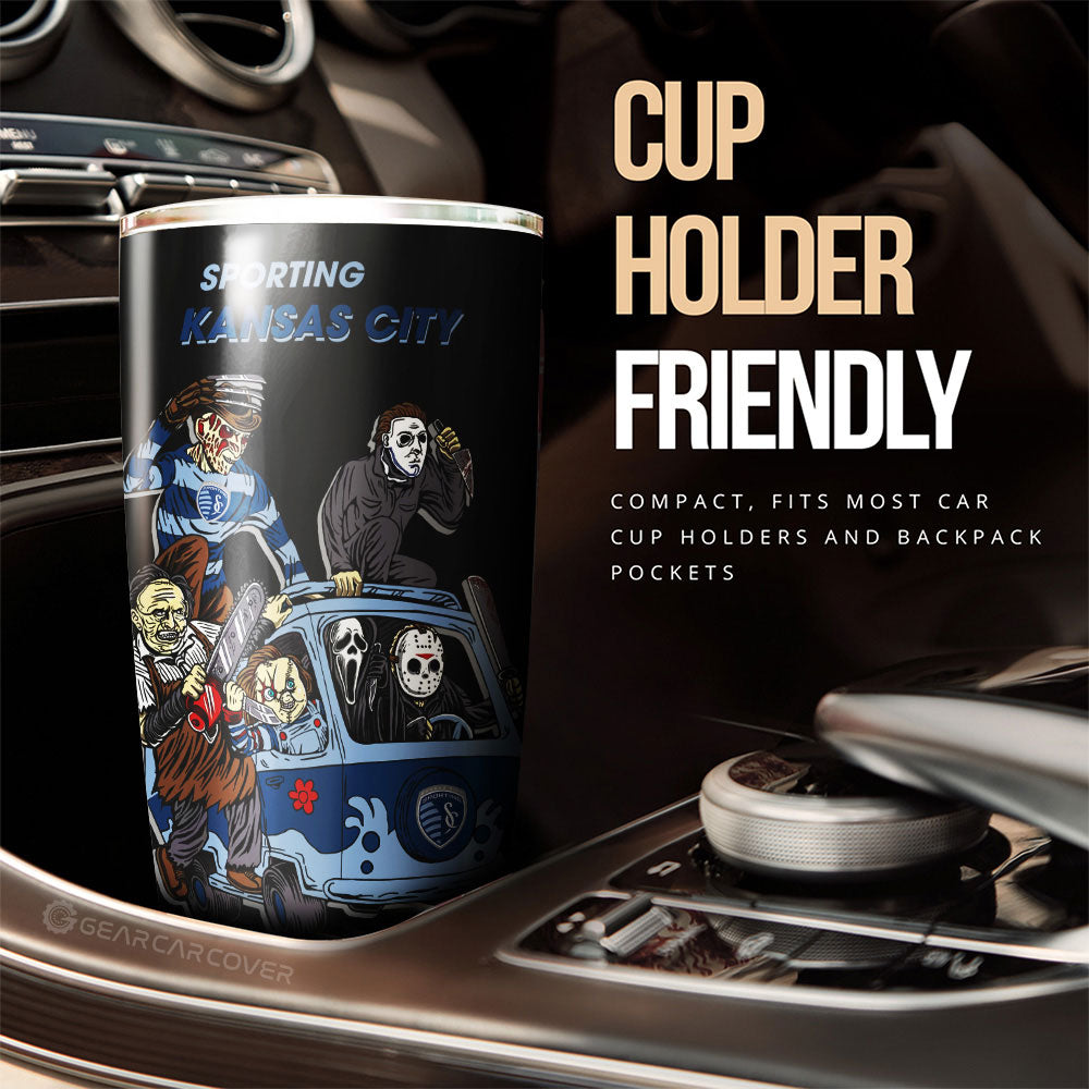 Sporting Kansas City Tumbler Cup Custom Car Accessories - Gearcarcover - 3