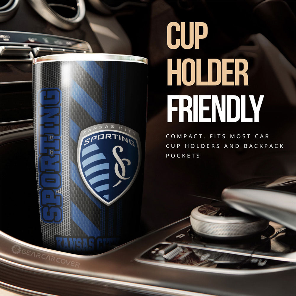 Sporting Kansas City Tumbler Cup Custom Car Accessories - Gearcarcover - 3