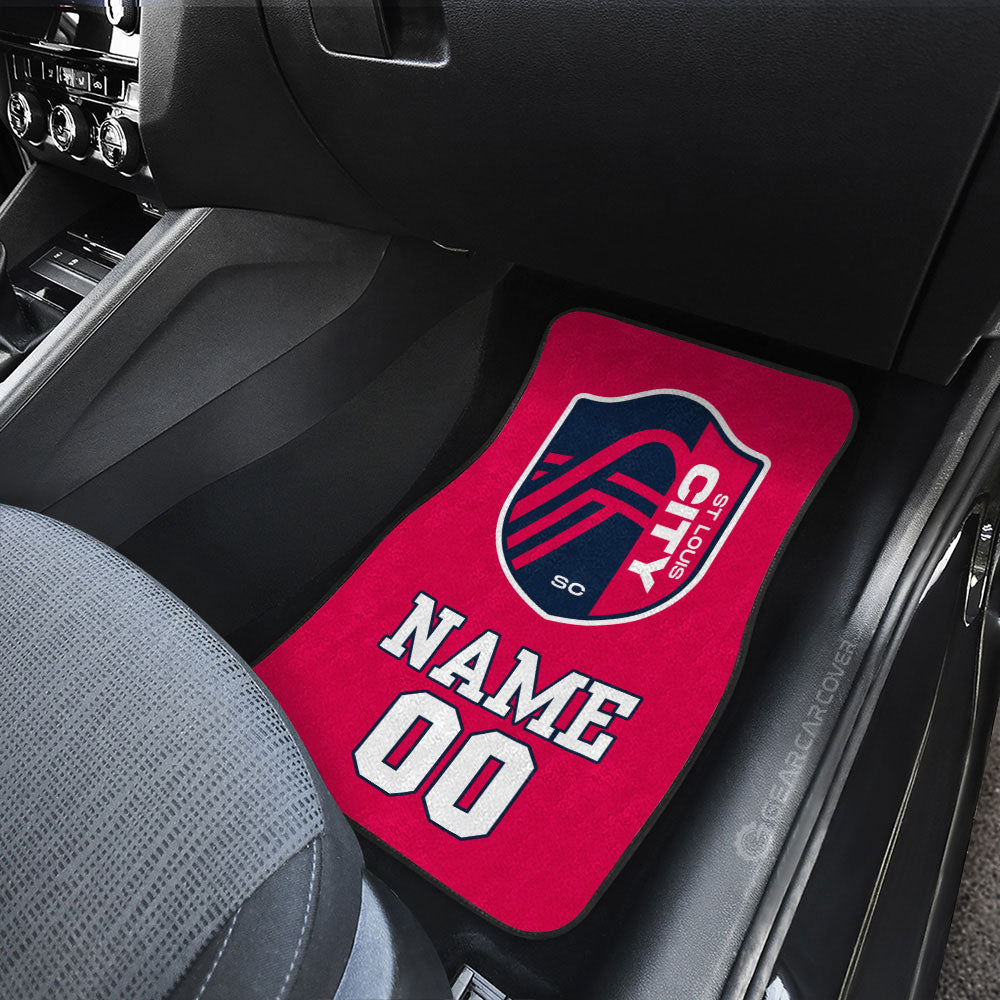 St. Louis City SC Car Floor Mats Sporty Team Collection - Gearcarcover - 3