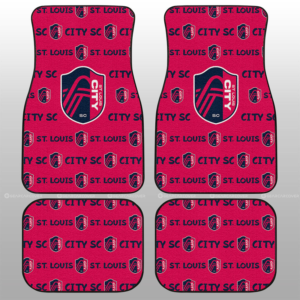 St. Louis City SC Car Floor Mats Sporty Team Collection - Gearcarcover - 1
