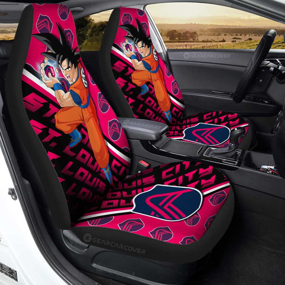 St. Louis City SC Car Seat Covers Goku Car Accessories For Fans - Gearcarcover - 3