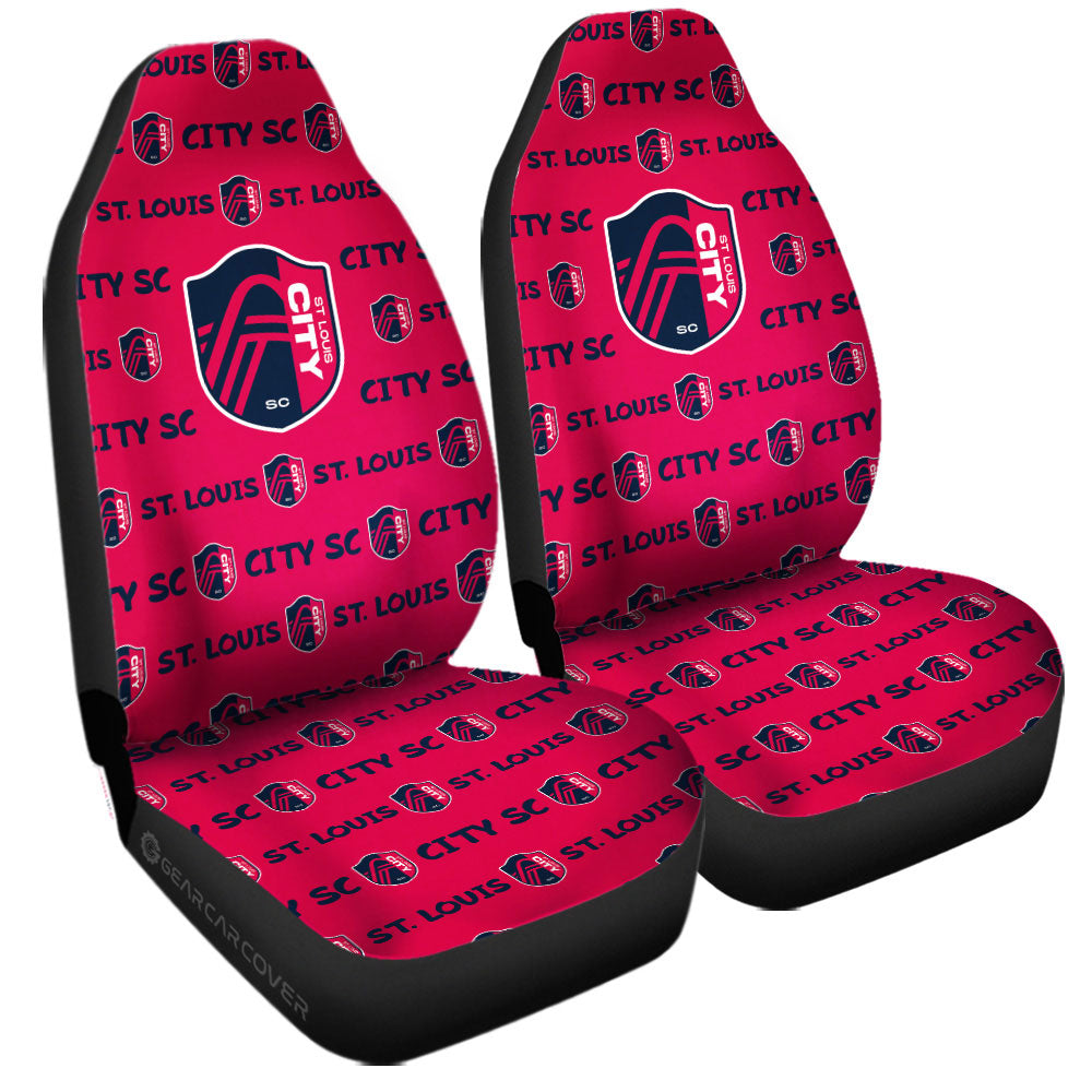 St. Louis City SC Car Seat Covers Sporty Team Collection - Gearcarcover - 3