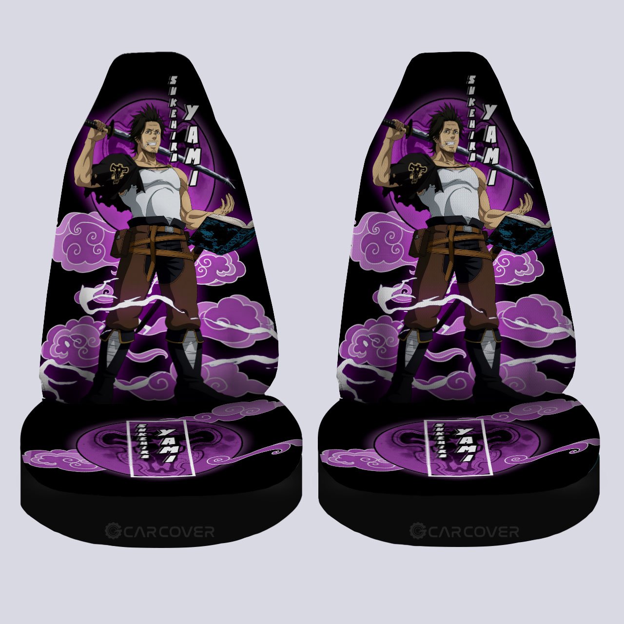 Sukehiro Yami Car Seat Covers Custom Car Accessories - Gearcarcover - 4