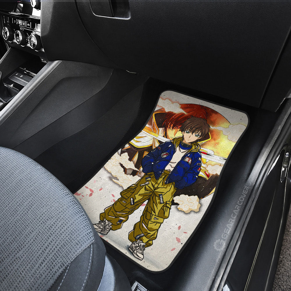 Suzaku Kururugi Car Floor Mats Anime Collection - Gearcarcover - 3