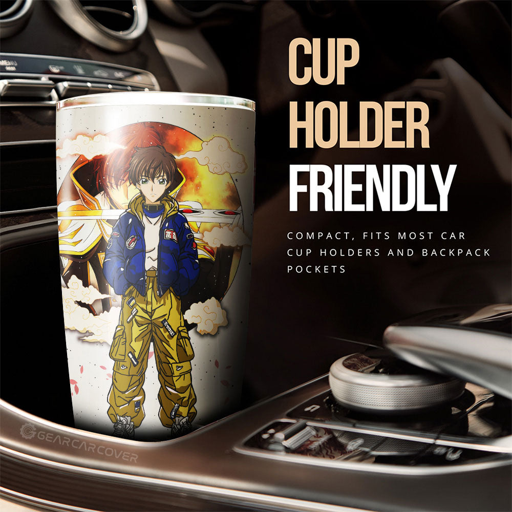 Suzaku Kururugi Tumbler Cup Anime Collection - Gearcarcover - 3