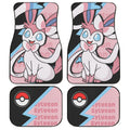 Sylveon Car Floor Mats Custom Anime Car Interior Accessories - Gearcarcover - 1