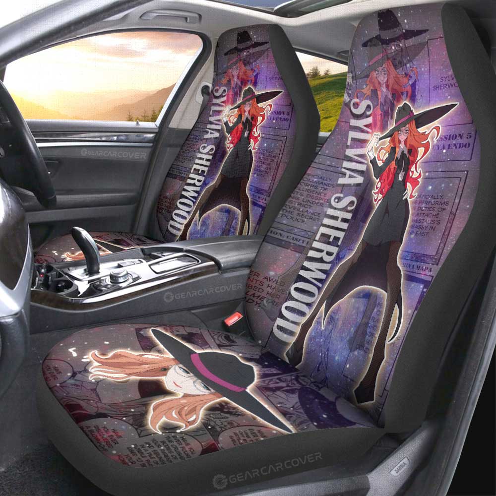 Sylvia Sherwood Car Seat Covers Custom Car Accessories Manga Galaxy Style - Gearcarcover - 2