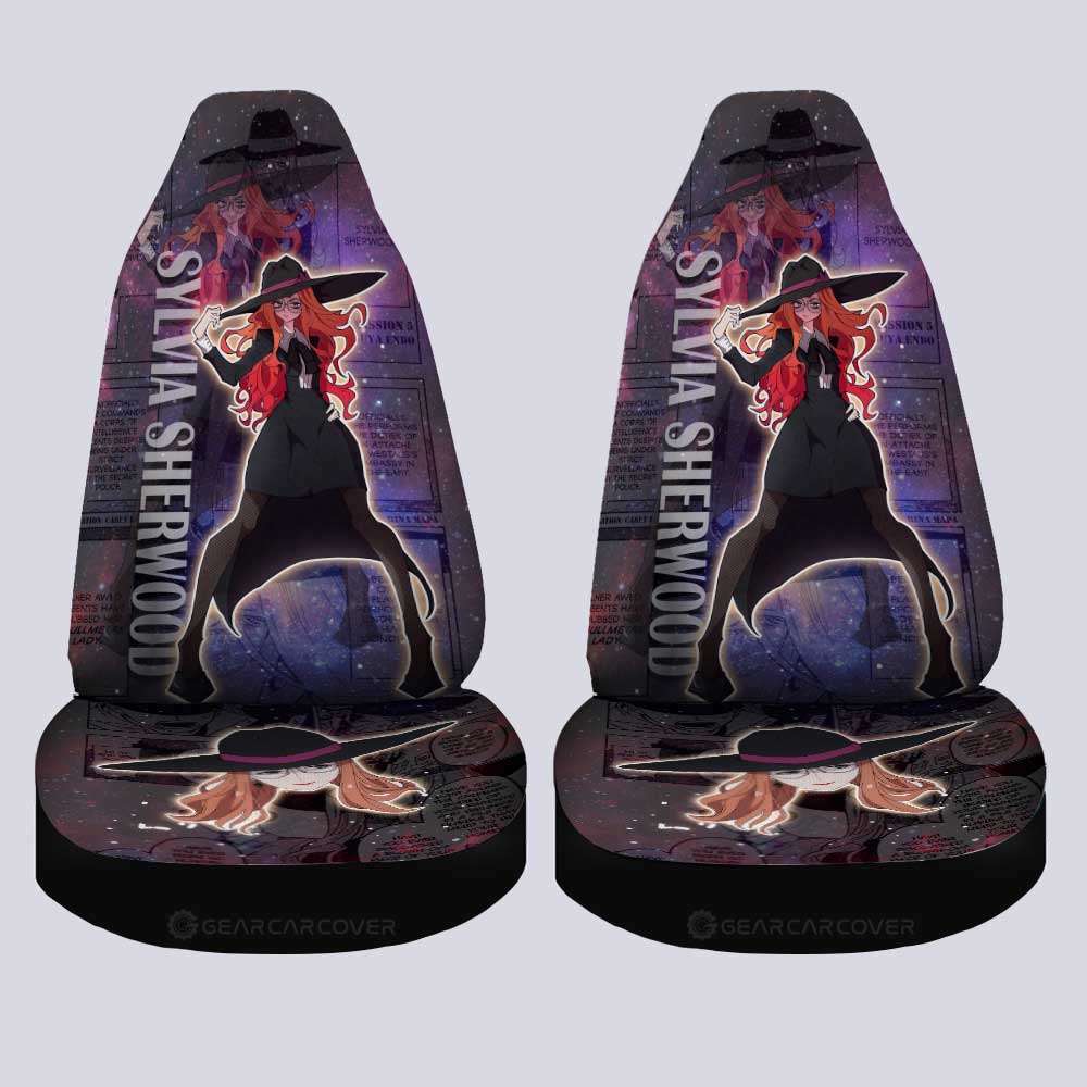 Sylvia Sherwood Car Seat Covers Custom Car Accessories Manga Galaxy Style - Gearcarcover - 4