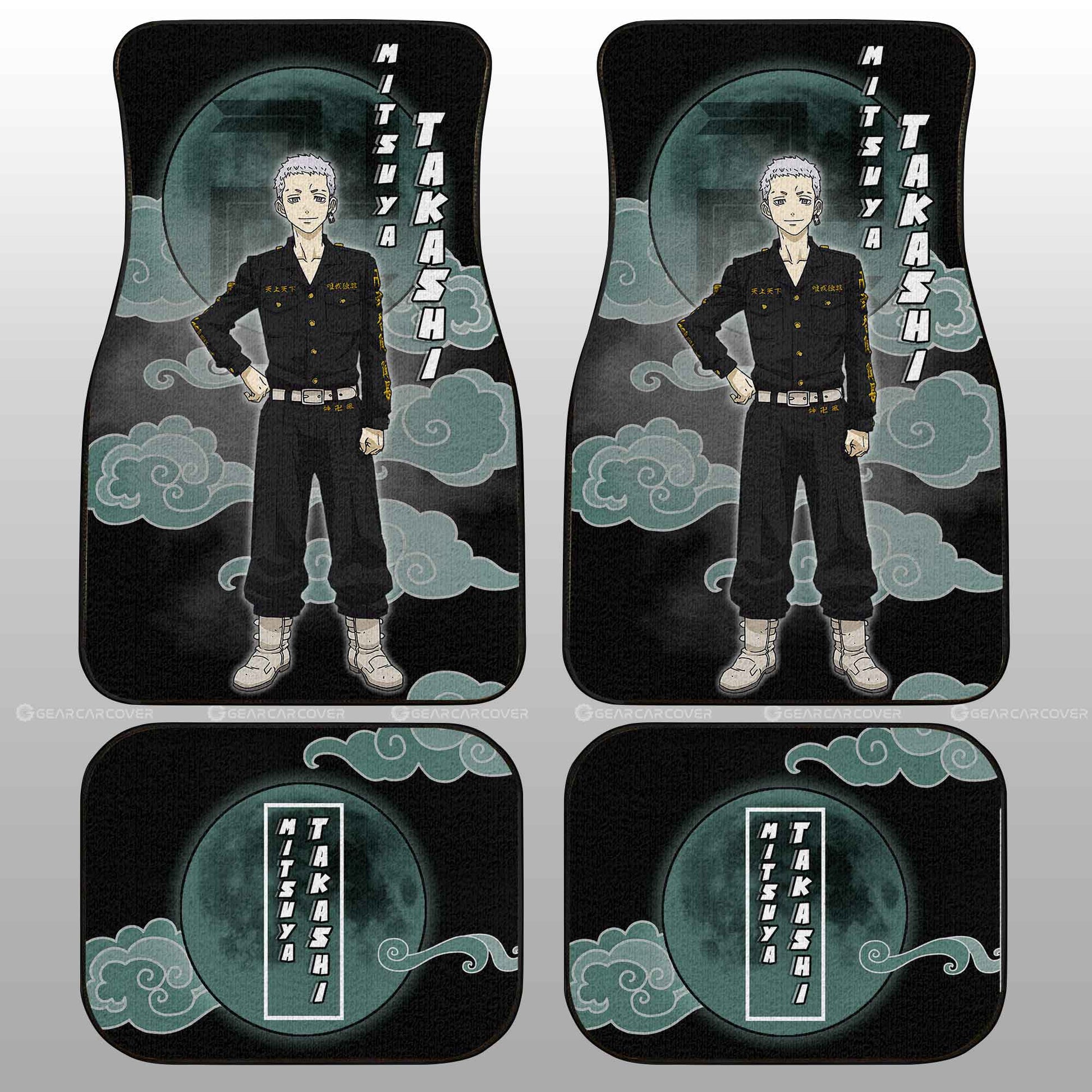 Takashi Mitsuya Car Floor Mats Custom Tokyo Reverngers Car Interior Accessories - Gearcarcover - 2