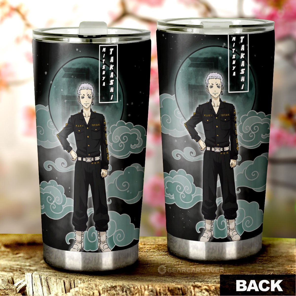 Takashi Mitsuya Tumbler Cup Custom Tokyo Reverngers Car Interior Accessories - Gearcarcover - 3
