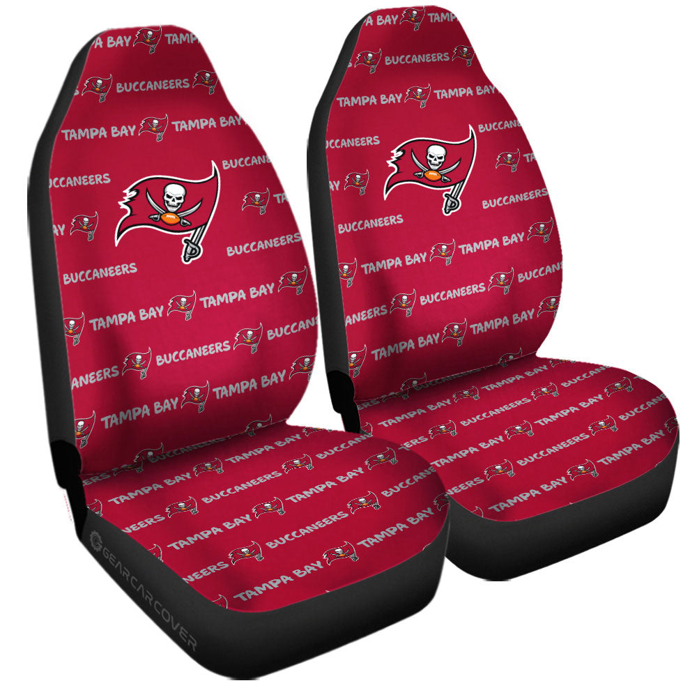 Tampa Bay Buccaneers Car Seat Covers Sporty Team Collection - Gearcarcover - 3