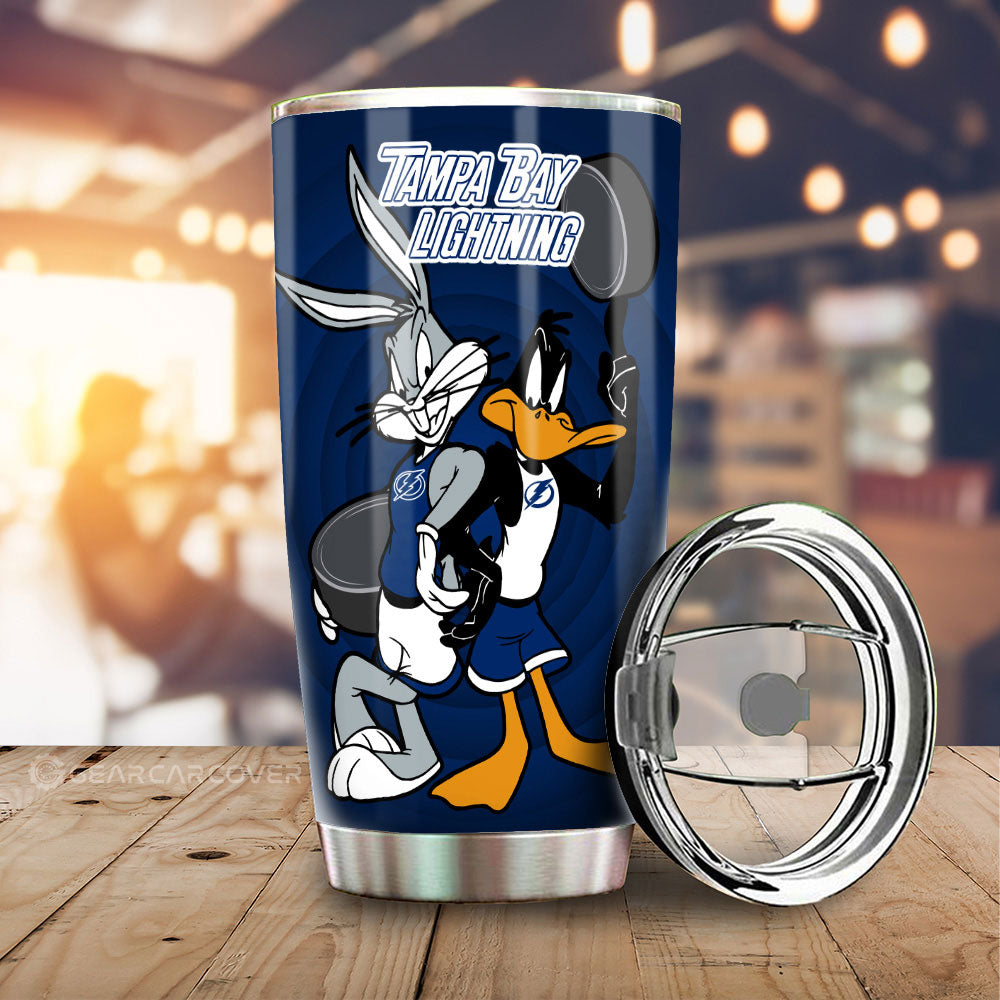 Tampa Bay Lightning Tumbler Cup Custom Car Accessories - Gearcarcover - 2