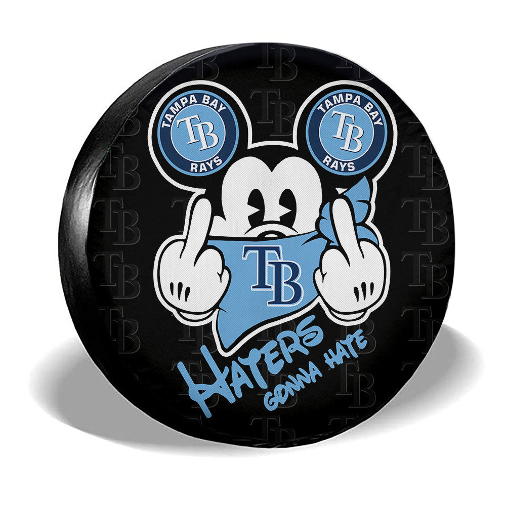 Tampa Bay Rays Spare Tire Covers Custom Car Accessories - Gearcarcover - 3
