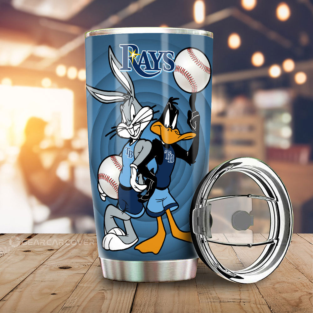 Tampa Bay Rays Tumbler Cup Custom Car Accessories - Gearcarcover - 2