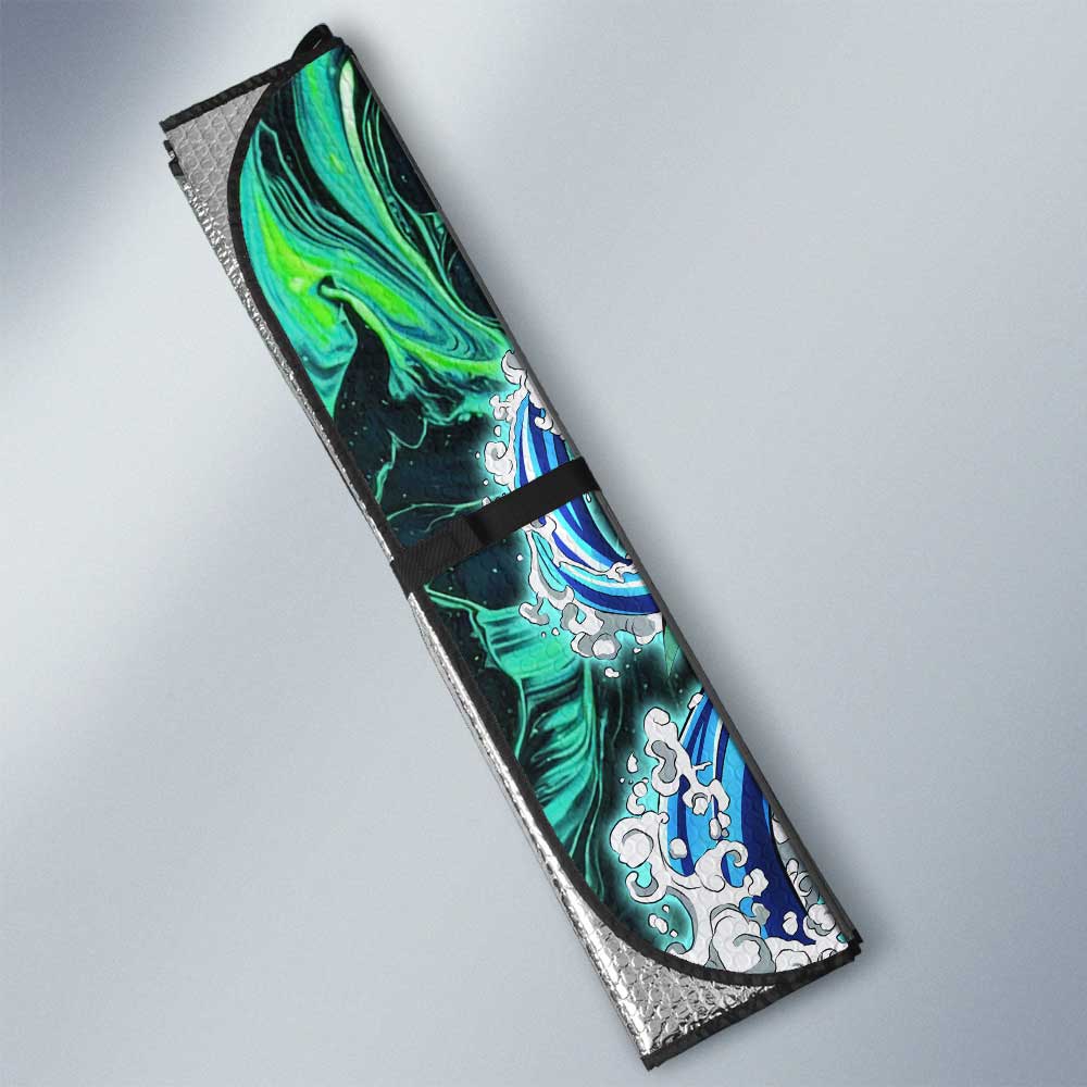 Tanjiro And Nezuko Car Sunshade Custom Car Accessories - Gearcarcover - 2