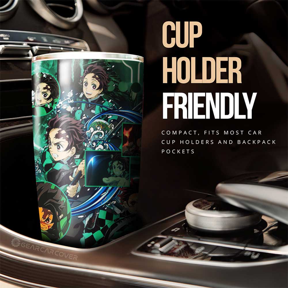 Tanjiro And Nezuko Tumbler Cup Custom - Gearcarcover - 3