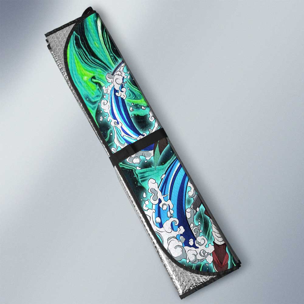 Tanjiro And Zenitsu Car Sunshade Custom Car Accessories - Gearcarcover - 2