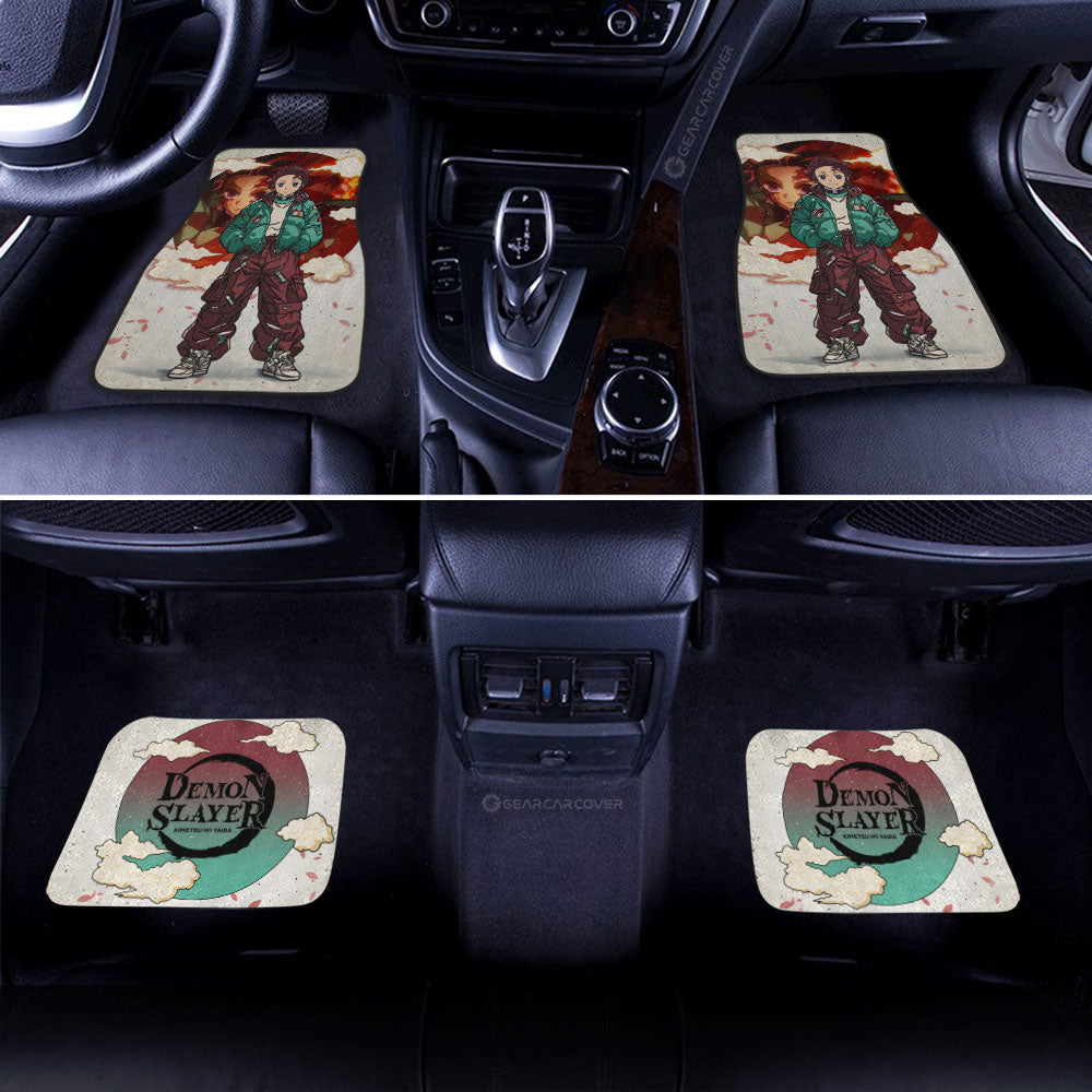 Tanjiro Kamado Car Floor Mats Anime Collection - Gearcarcover - 2
