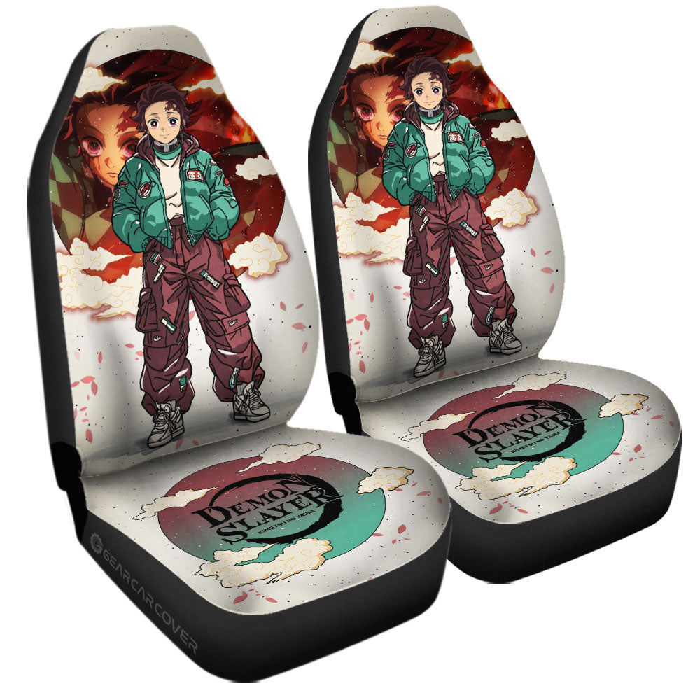 Tanjiro Kamado Car Seat Covers Anime Collection - Gearcarcover - 3