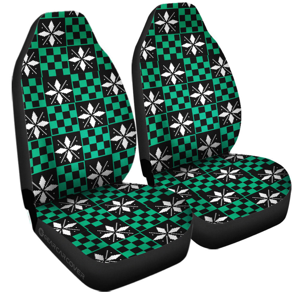 Tanjiro Kamado Car Seat Covers Custom Anime Car Accessories - Gearcarcover - 3