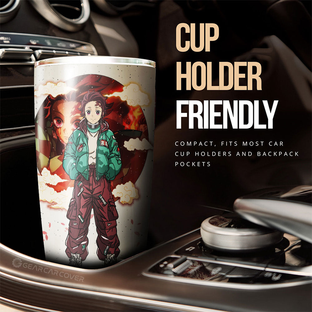 Tanjiro Kamado Tumbler Cup Anime Collection - Gearcarcover - 3