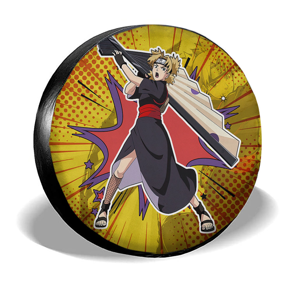 Temari Spare Tire Covers Custom Anime Car Accessories - Gearcarcover - 3