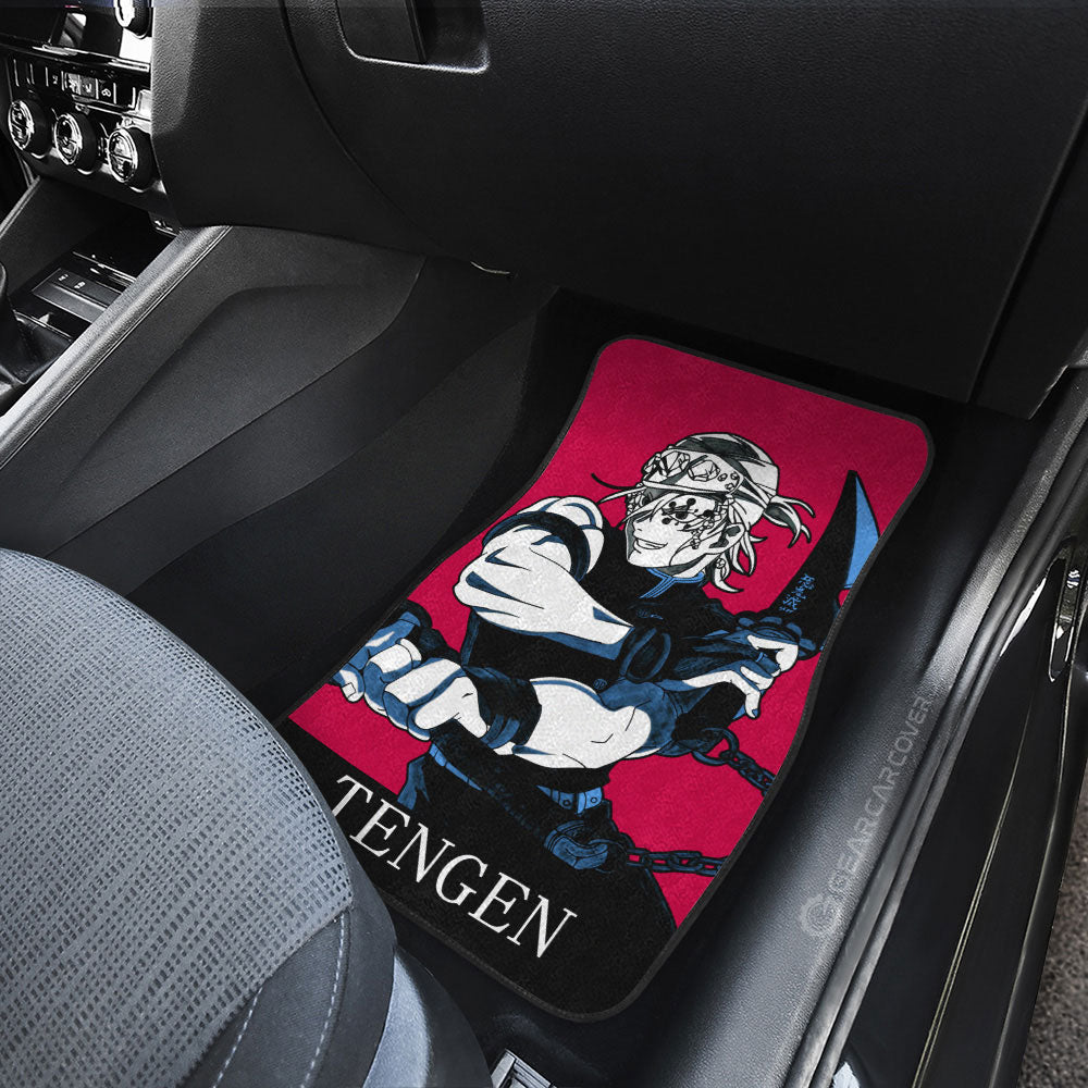 Tengen Uzui Car Floor Mats Custom Demon Slayer Anime Car Accessories - Gearcarcover - 4