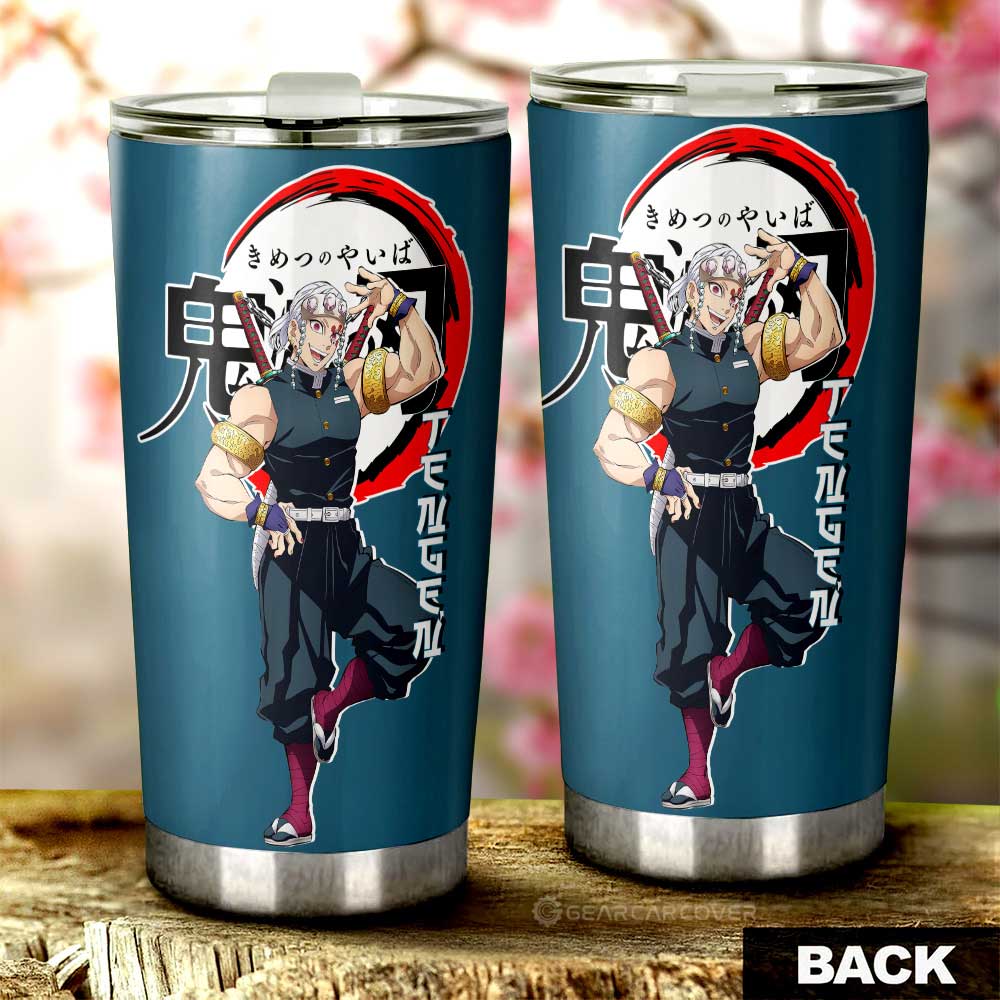 Tengen Uzui Tumbler Cup Custom Demon Slayer Anime Car Accessories - Gearcarcover - 1