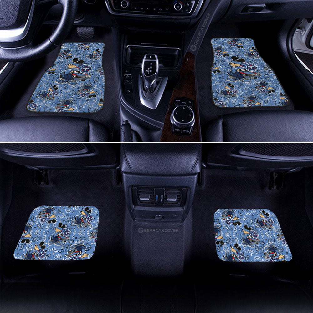 Tennessee Titans Car Floor Mats Cartoon Theme Collection - Gearcarcover - 2