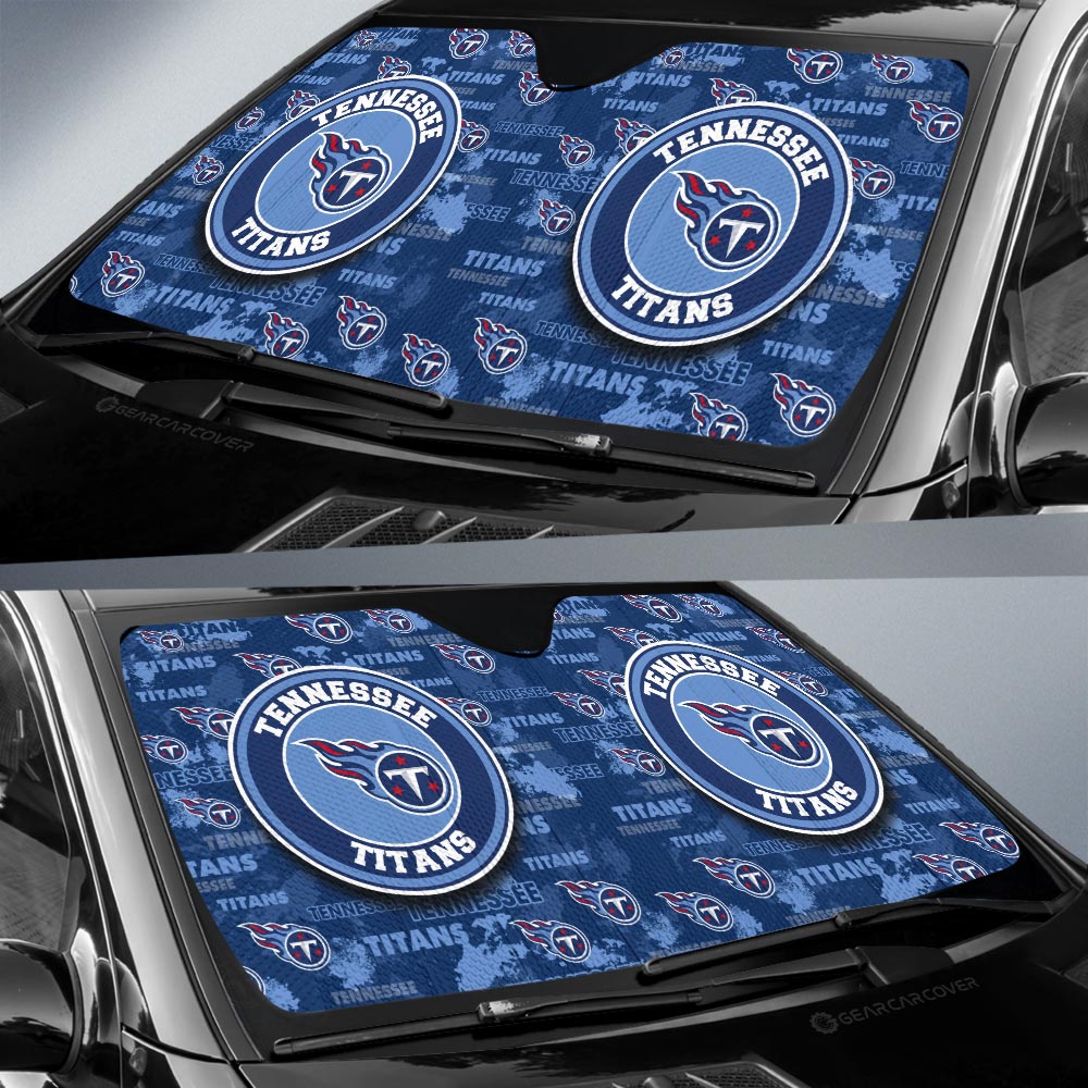 Tennessee Titans Car Sunshade Custom Car Accessories - Gearcarcover - 2
