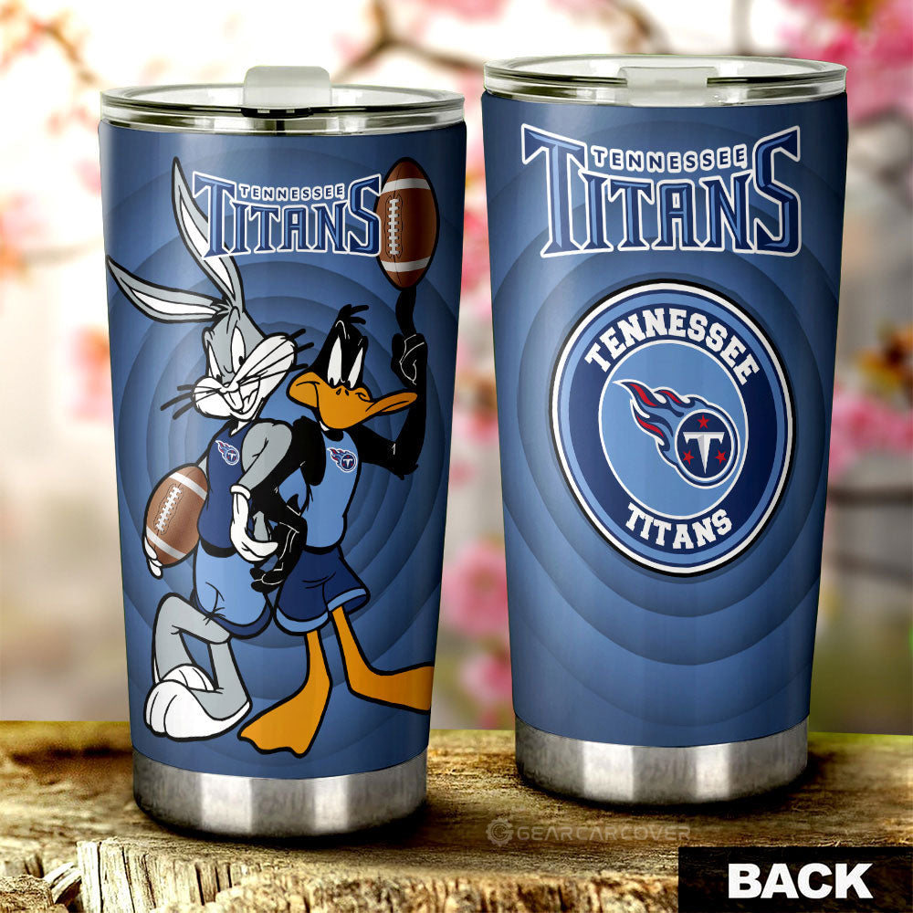 Tennessee Titans Tumbler Cup Custom Car Accessories - Gearcarcover - 1