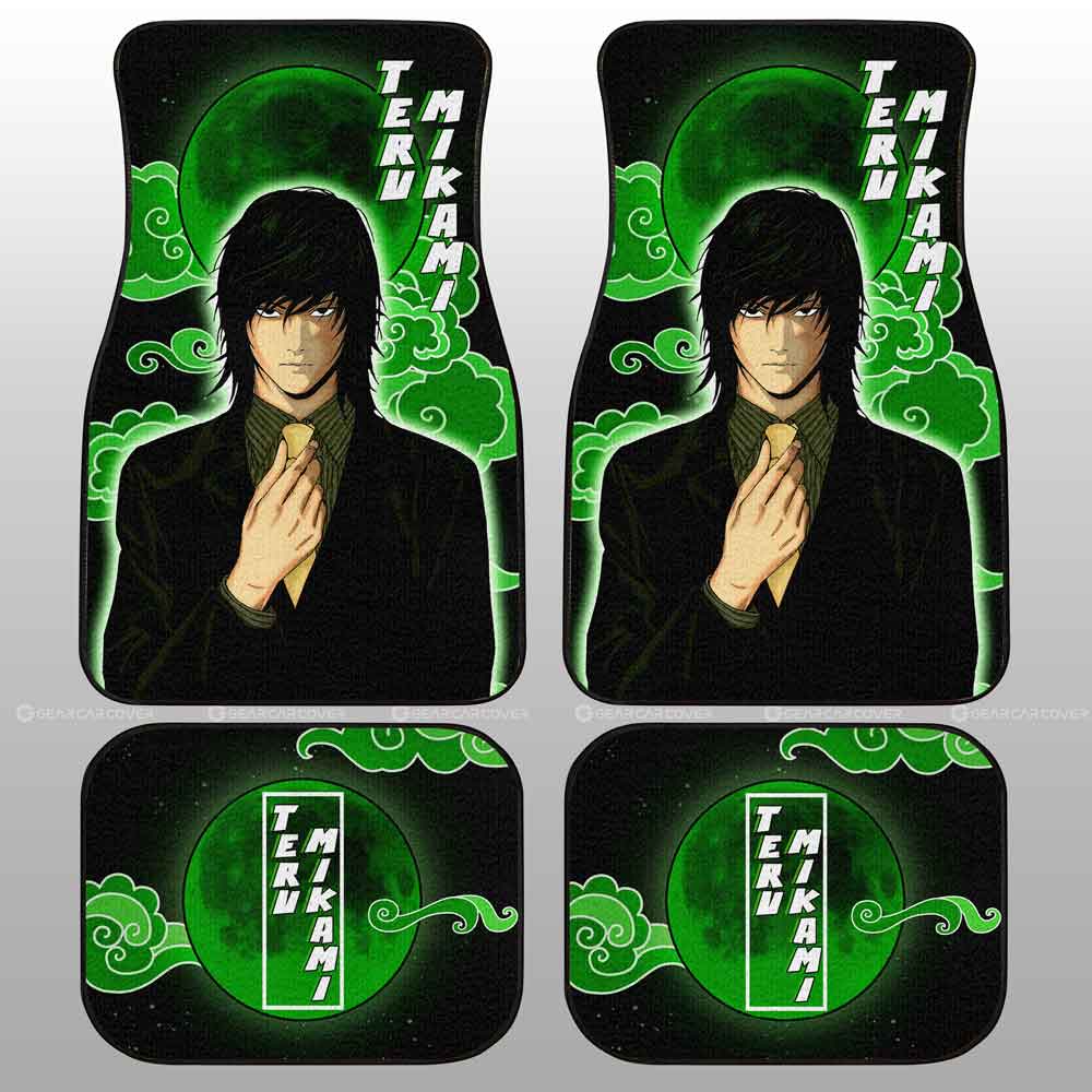 Teru Mikami Car Floor Mats Custom Death Note Car Accessories - Gearcarcover - 2