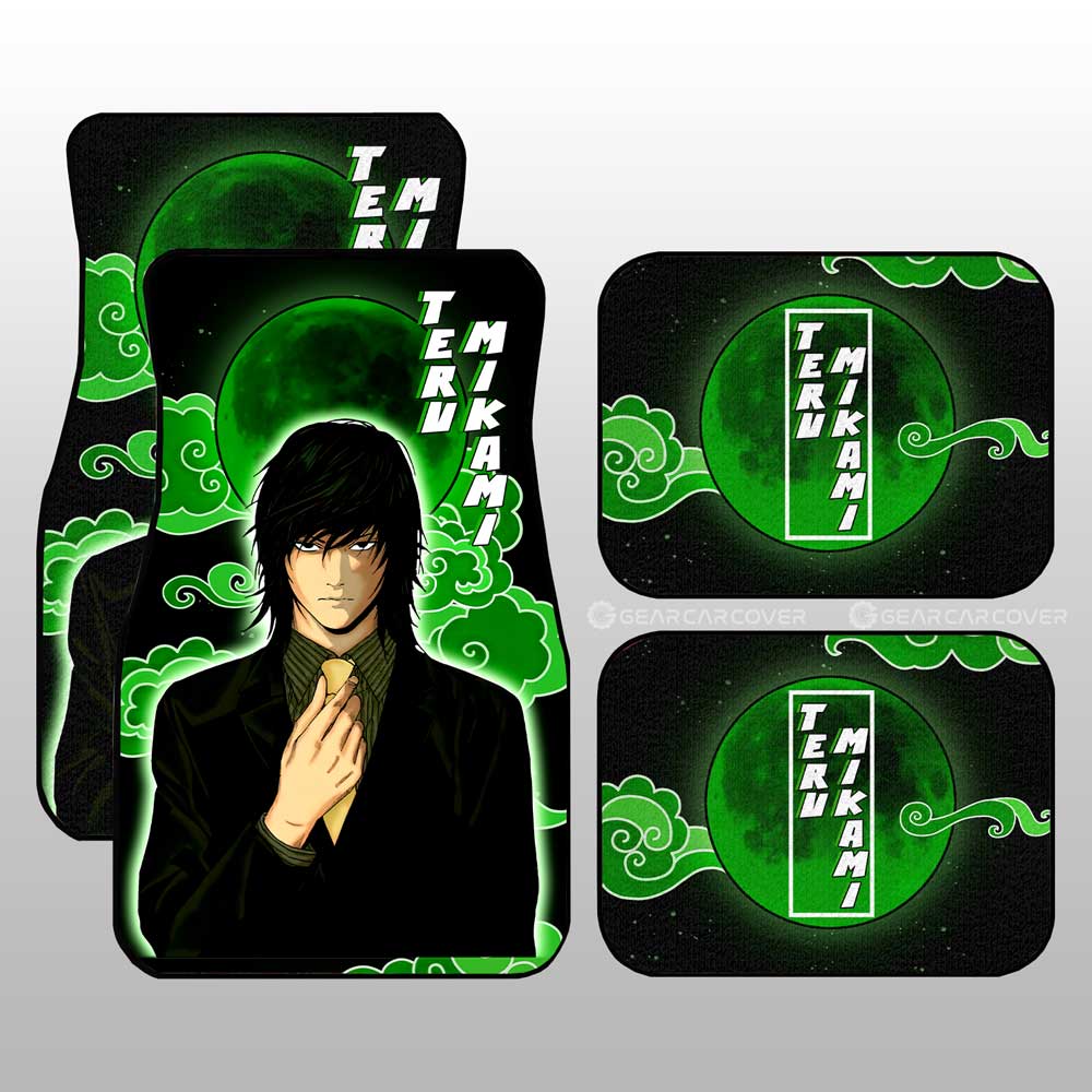 Teru Mikami Car Floor Mats Custom Death Note Car Accessories - Gearcarcover - 1